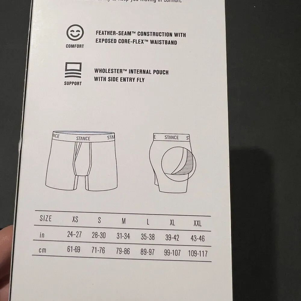 Stance FEEL 360 Boxers Mens Large Green Camo Athletic Boxer Max Support NIB - Picture 6 of 6